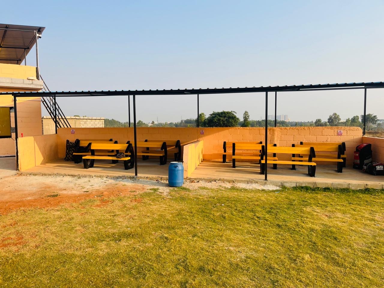 NCA Greenfield dugout